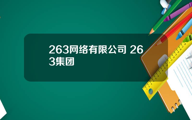 263网络有限公司 263集团